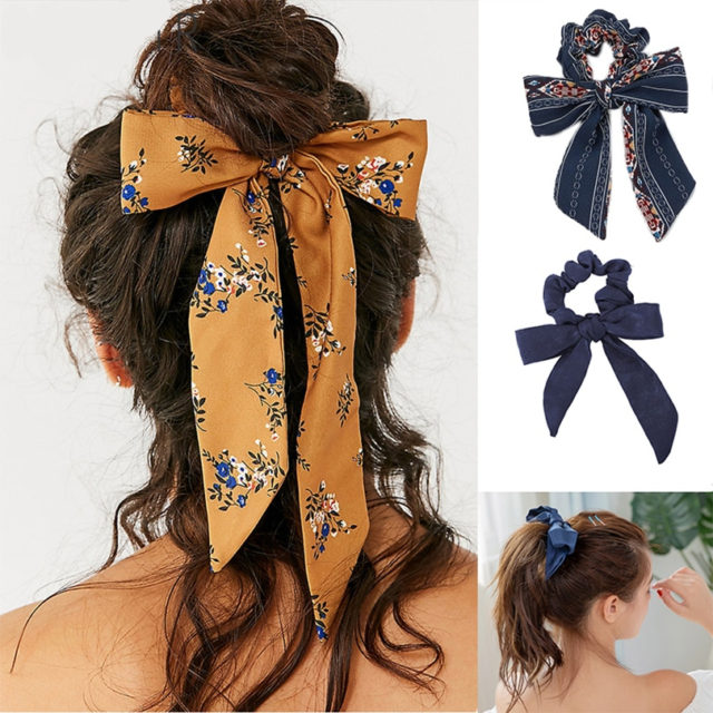 ribbon scrunchie